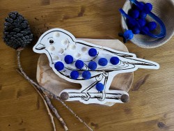Oiseau à encoches