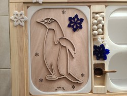 Le pingouin d'arctique...
