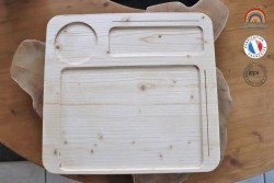 Plateau en bois d'activité