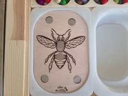 L'abeille : Insert pour...