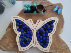 Papillon à remplir