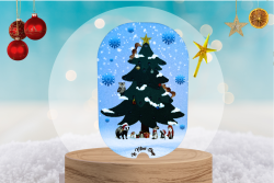 Le sapin qui brille :...
