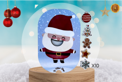 Les biscuits du père noël :...