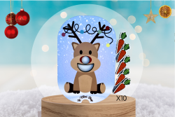 Le renne du père noël :...