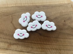 Lot de 5  minis nuages