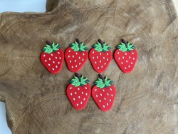 Lot de 6 Fraises