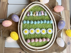 L'oeuf de Pâques à remplir