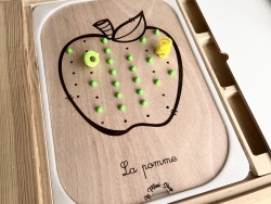 La pomme : Insert table...