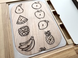 Le puzzle des fruits :...