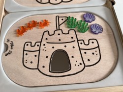 Le château de sable: Insert...
