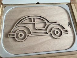 La voiture à remplir...