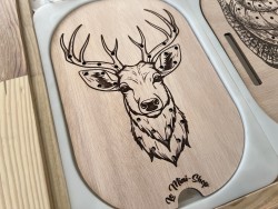 Le cerf : Insert pour table...