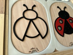 La coccinelle à remplir :...
