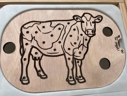 La vache: Insert pour table...