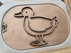 Le canard à remplir :...