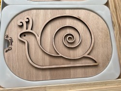 L'escargot à remplir :...