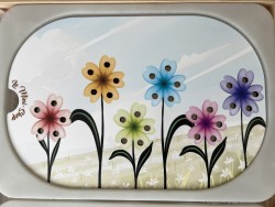 La couleur des fleurs :...