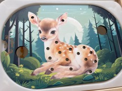 Le faon dans la forêt :...