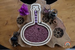 La fiole de potion à remplir