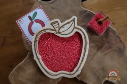 La pomme à remplir