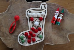 La chaussette de Noël à...
